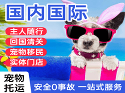 九寨黄龙航空快运国际宠物托运 【国